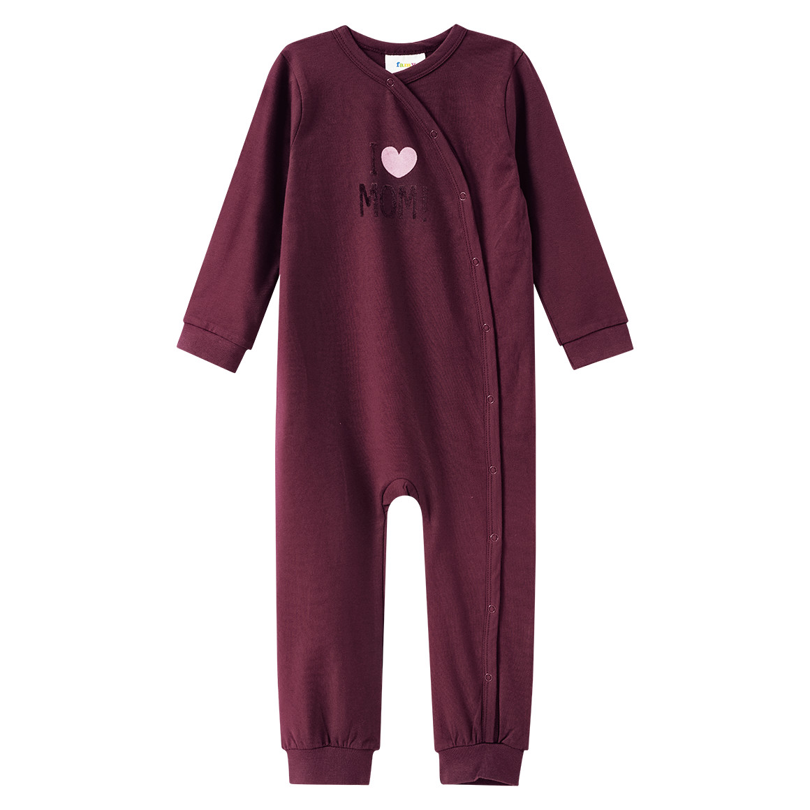 Baby Schlafanzug mit Flock-Print von Topomini