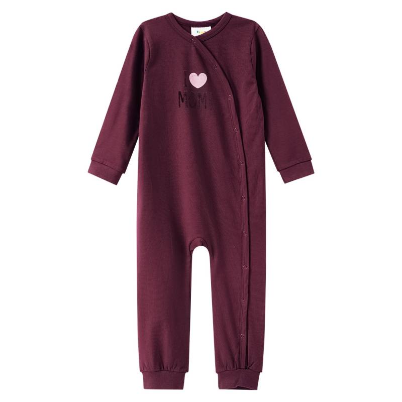 Baby Schlafanzug mit Flock-Print Baby Schlafanzug mit Flock-Print von Topomini