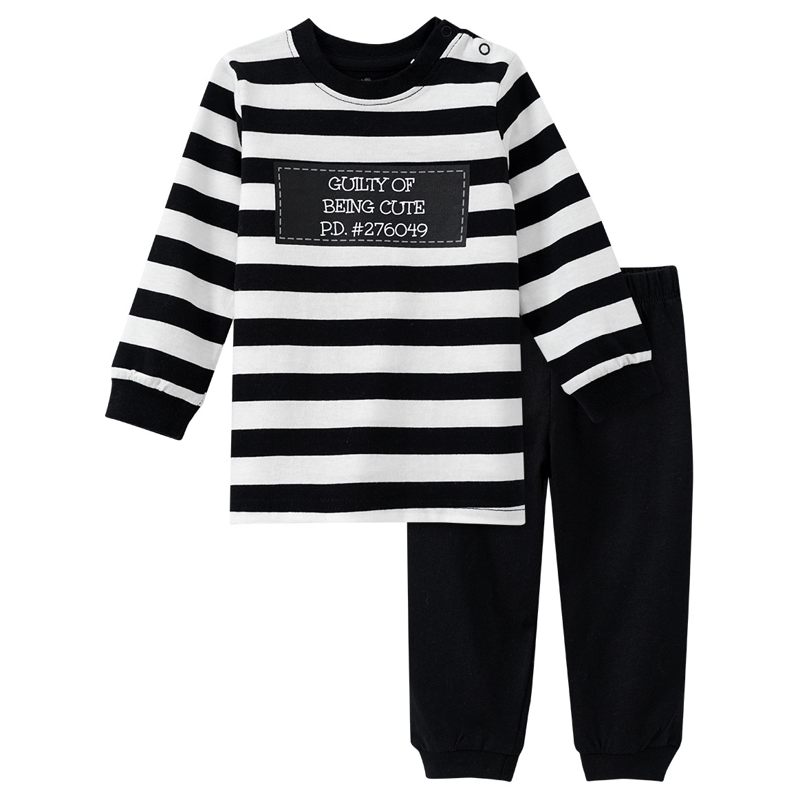 Baby Schlafanzug mit Gefängnis-Design von Topomini