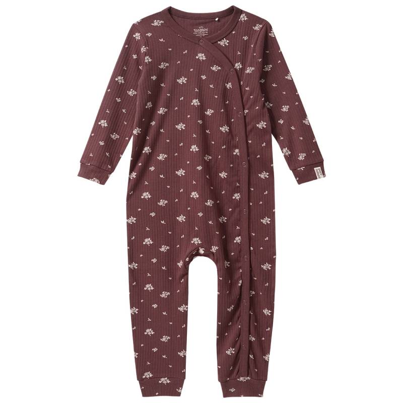 Baby Schlafanzug mit Ripp-Struktur von Topomini