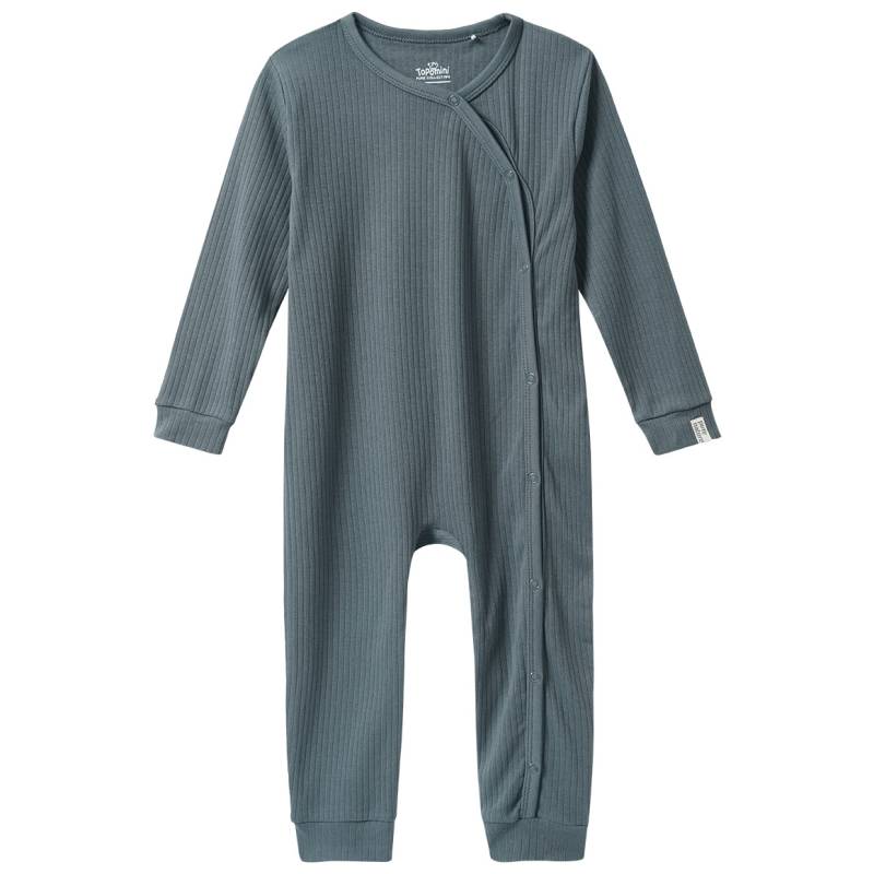 Baby Schlafanzug mit Ripp-Struktur von Topomini