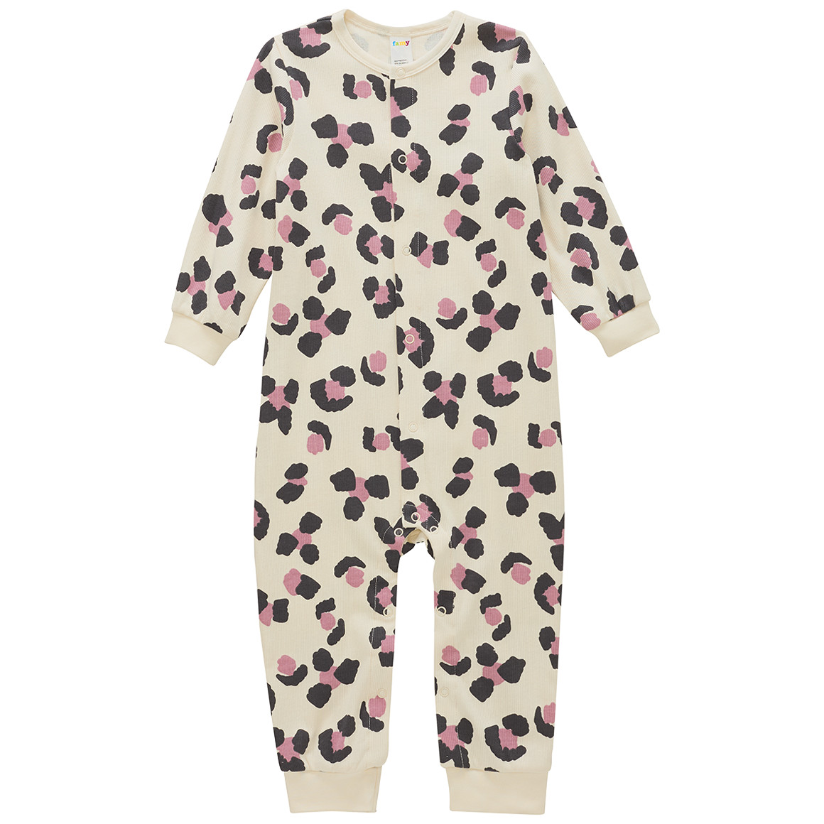Baby Schlafanzug mit Rippstruktur von Topomini
