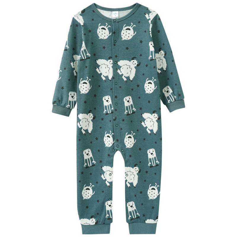 Baby Schlafanzug mit leuchtendem Print von Topomini