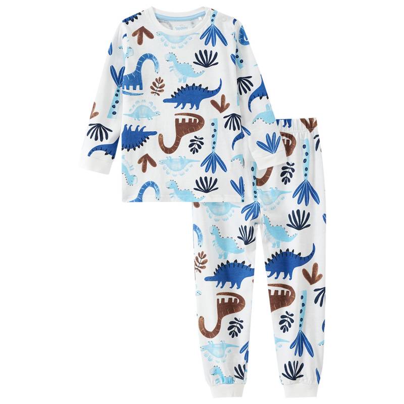 Baby Schlafanzug mit mit Dino-Allover von Topomini