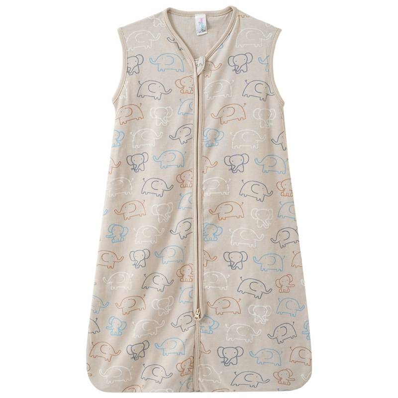 Baby Schlafsack mit Elefanten-Allover von Topomini