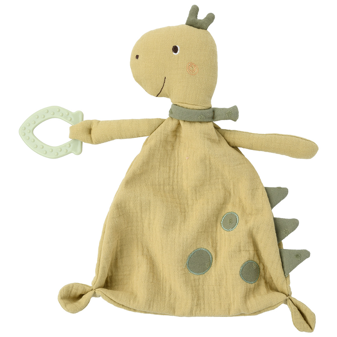 Baby Schmusetuch im Dino-Design Baby Schmusetuch im Dino-Design von Topomini