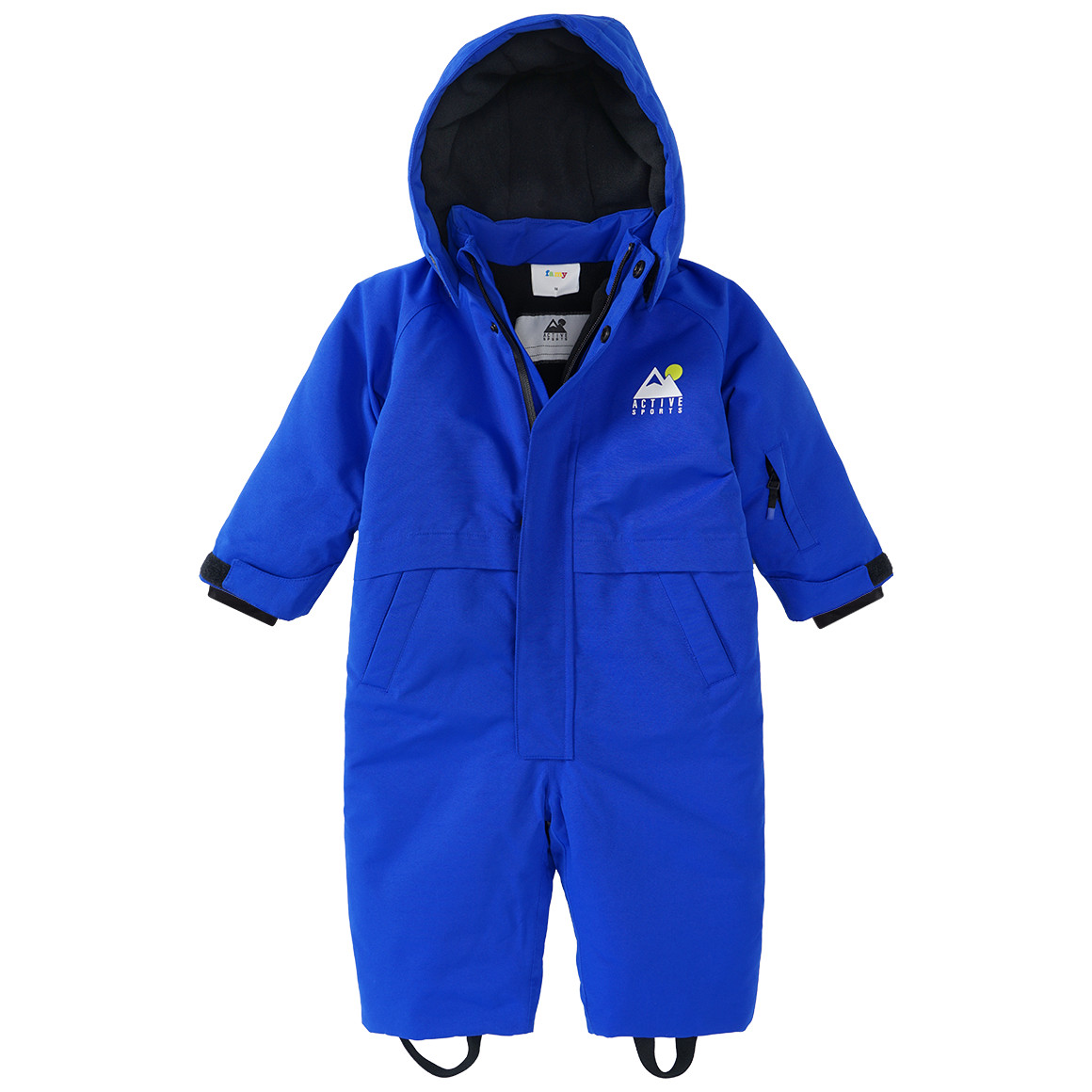Baby Schneeoverall in Unifarben von Topomini