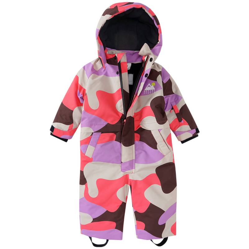 Baby Schneeoverall mit Allover-Muster von Topomini