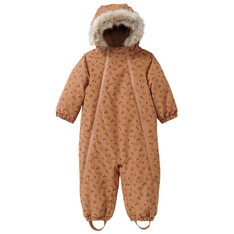 Baby Schneeoverall mit Fellkapuze Baby Schneeoverall mit Fellkapuze von Topomini