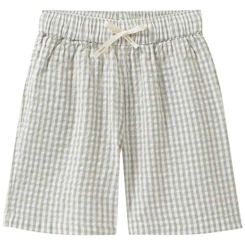 Baby Seersucker-Shorts kariert Baby Seersucker-Shorts kariert von Topomini