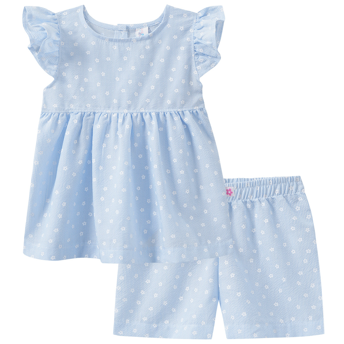 Baby Set aus Bluse und Shorts von Topomini