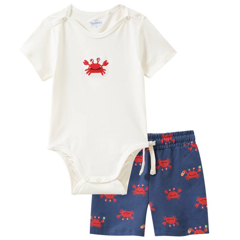 Baby Set aus Body und Shorts von Topomini