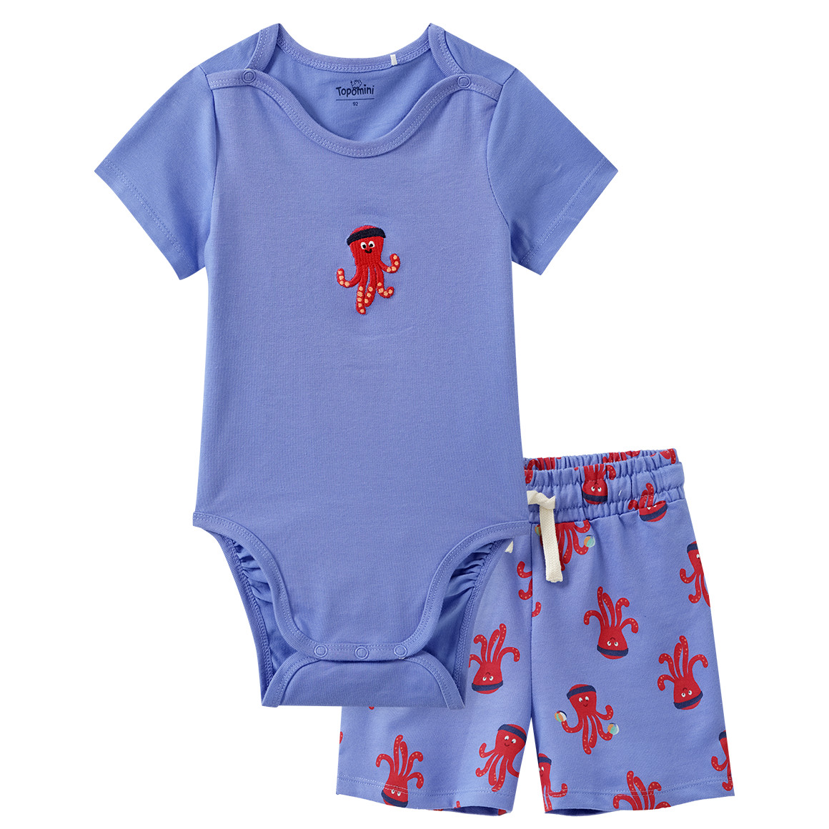Baby Set aus Body und Shorts von Topomini