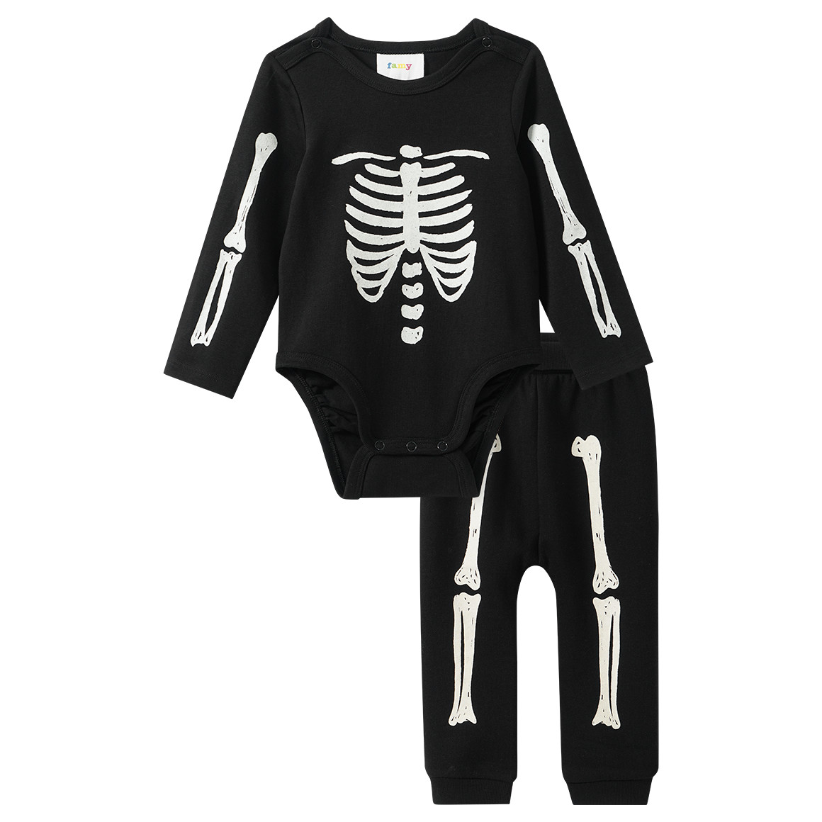 Baby Set aus Langarmbody und Hose von Topomini