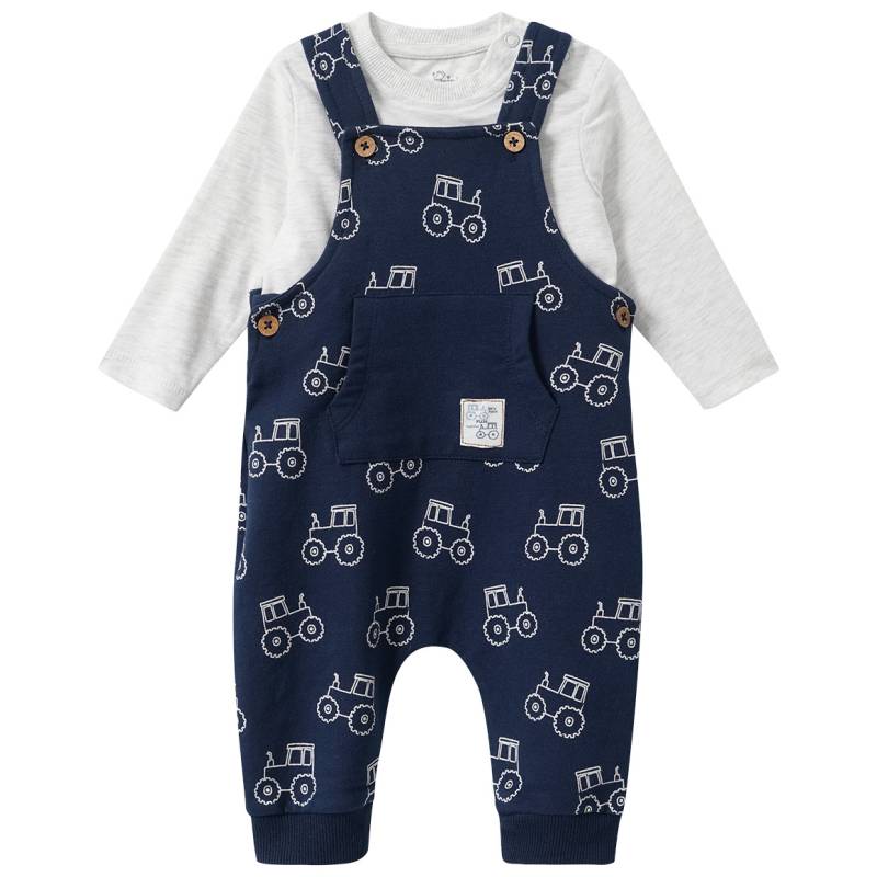 Baby Set aus Langarmshirt und Overall Baby Set aus Langarmshirt und Overall von Topomini
