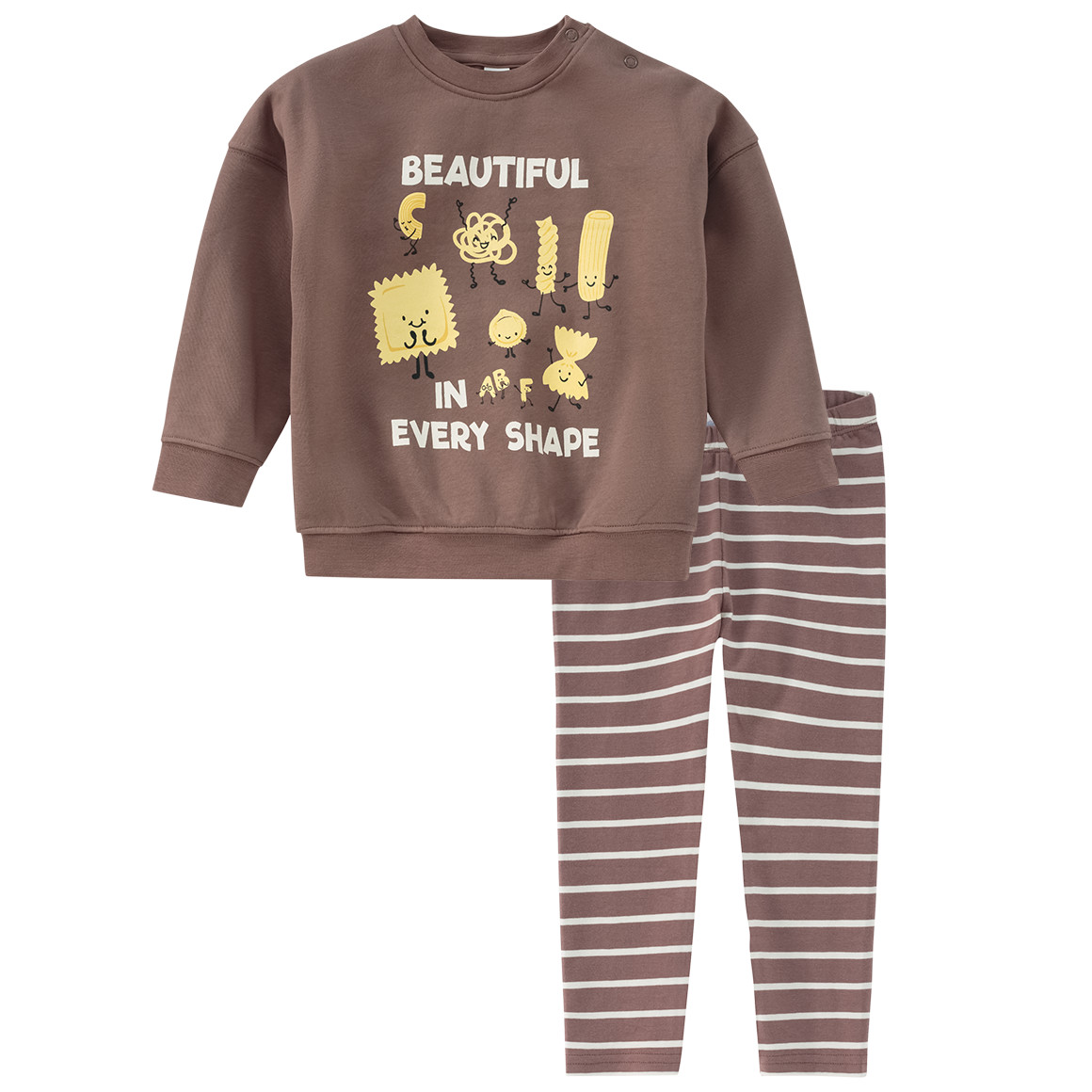 Baby Set aus Sweatshirt und Leggings von Topomini