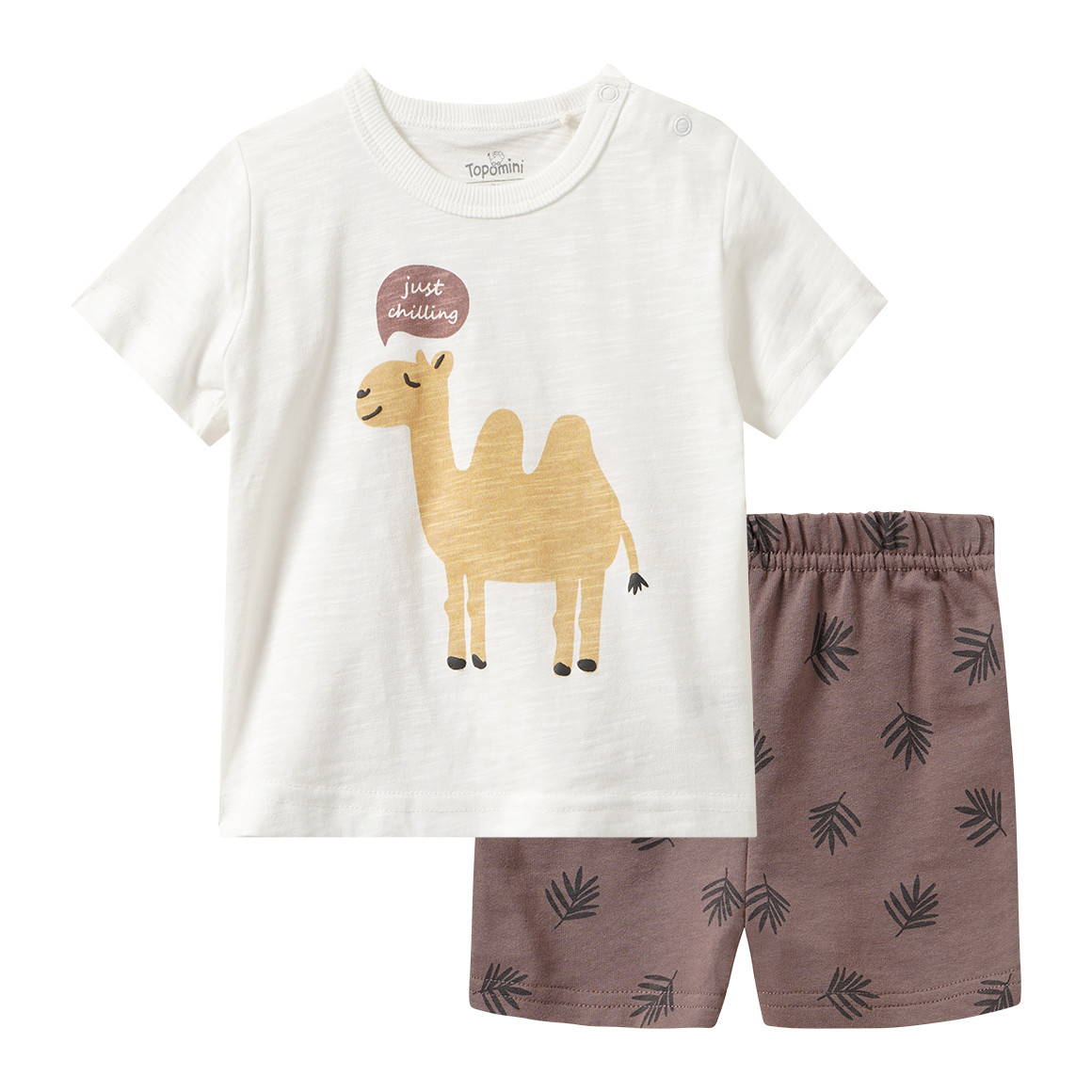 Baby Set aus T-Shirt und Shorts Baby Set aus T-Shirt und Shorts von Topomini