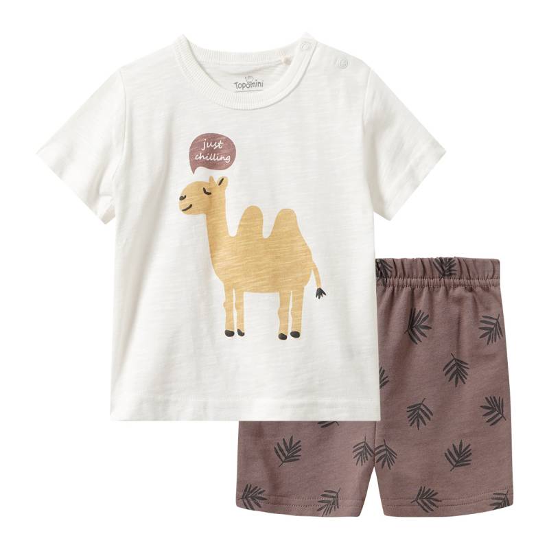 Baby Set aus T-Shirt und Shorts Baby Set aus T-Shirt und Shorts von Topomini