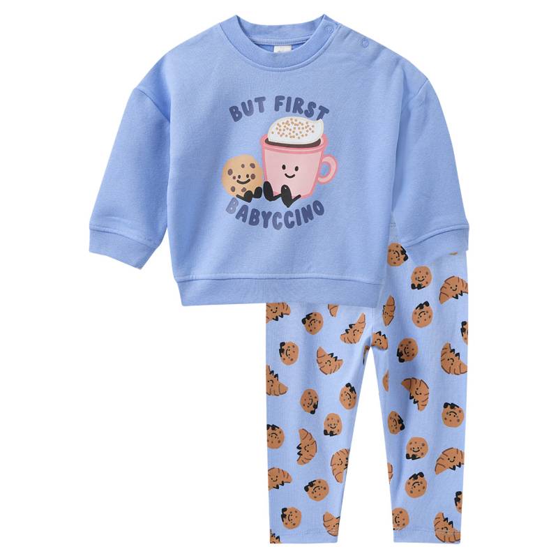 Baby Set mit Frühstücks-Print von Topomini