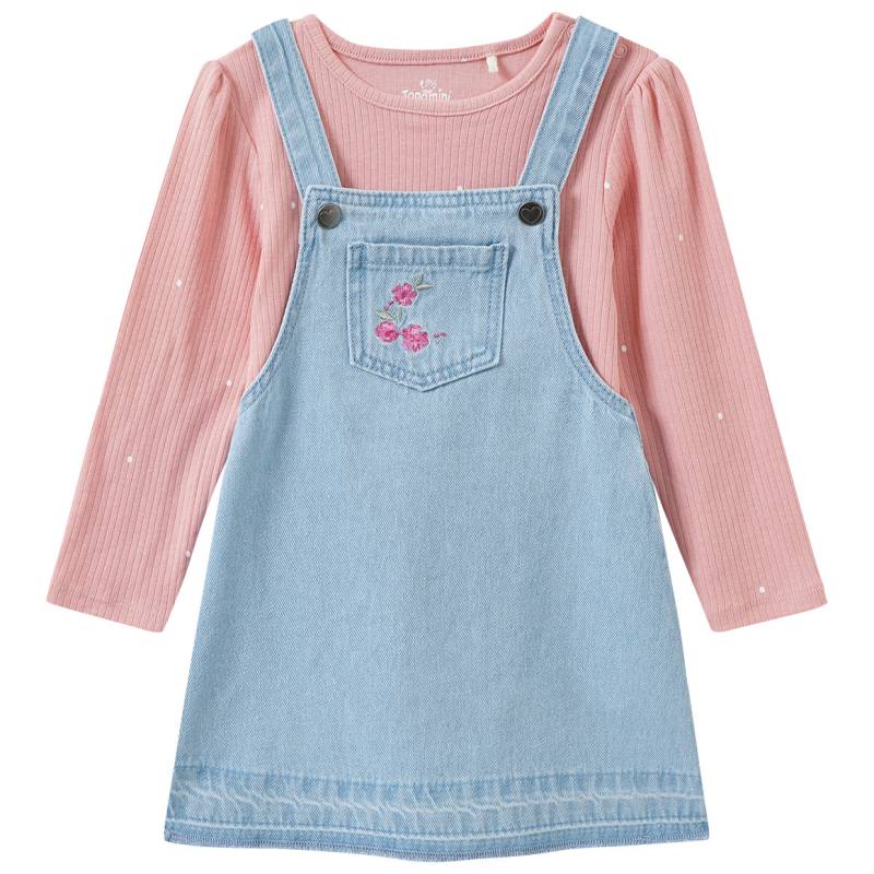 Baby Set mit Jeanskleid von Topomini