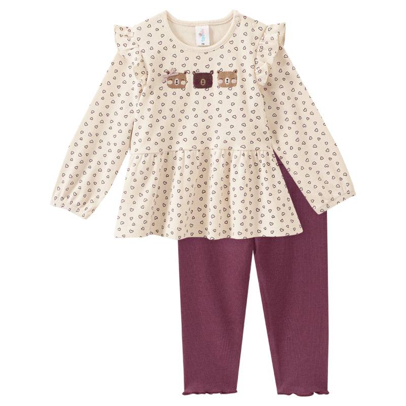 Baby Set mit Langarmshirt und Leggings Baby Set mit Langarmshirt und Leggings von Topomini