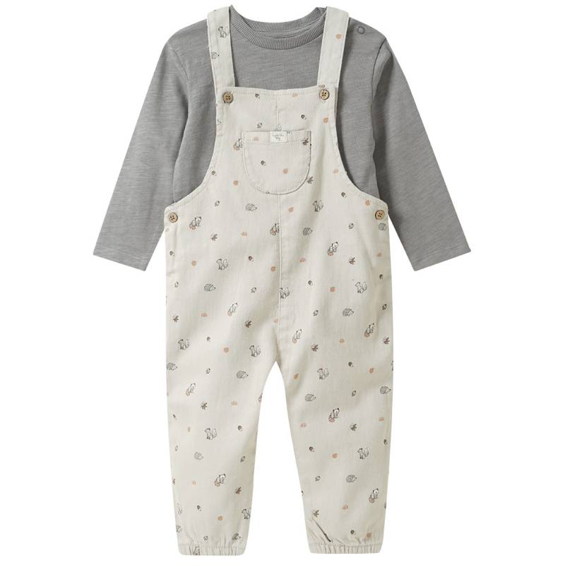 Baby Set mit Latzhose und Langarmshirt von Topomini