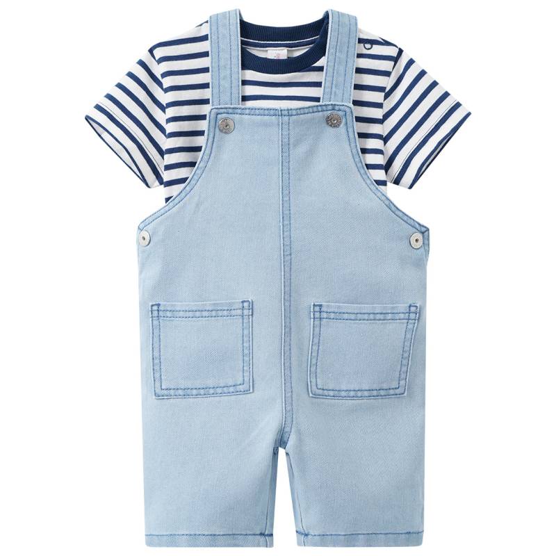 Baby Set mit Latzhose und T-Shirt von Topomini