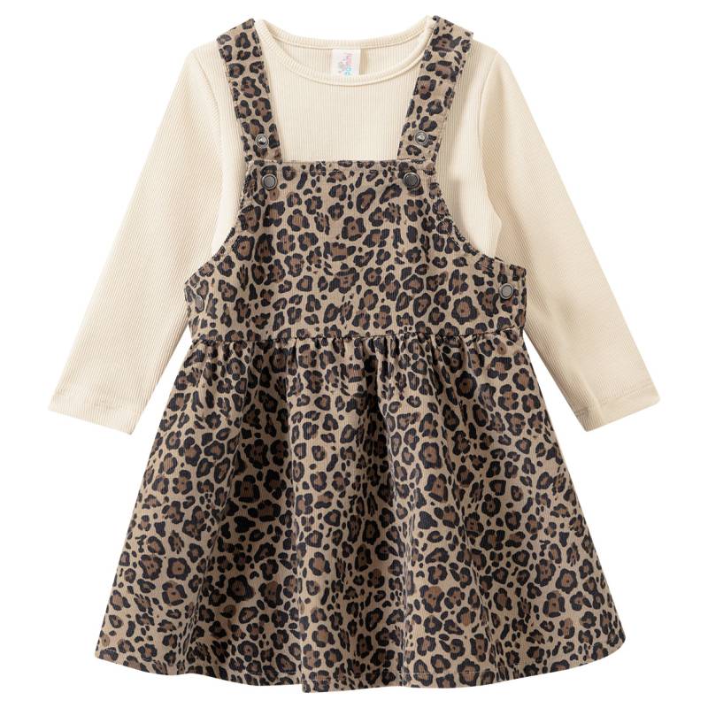 Baby Set mit Latzkleid und Shirt Baby Set mit Latzkleid und Shirt von Topomini