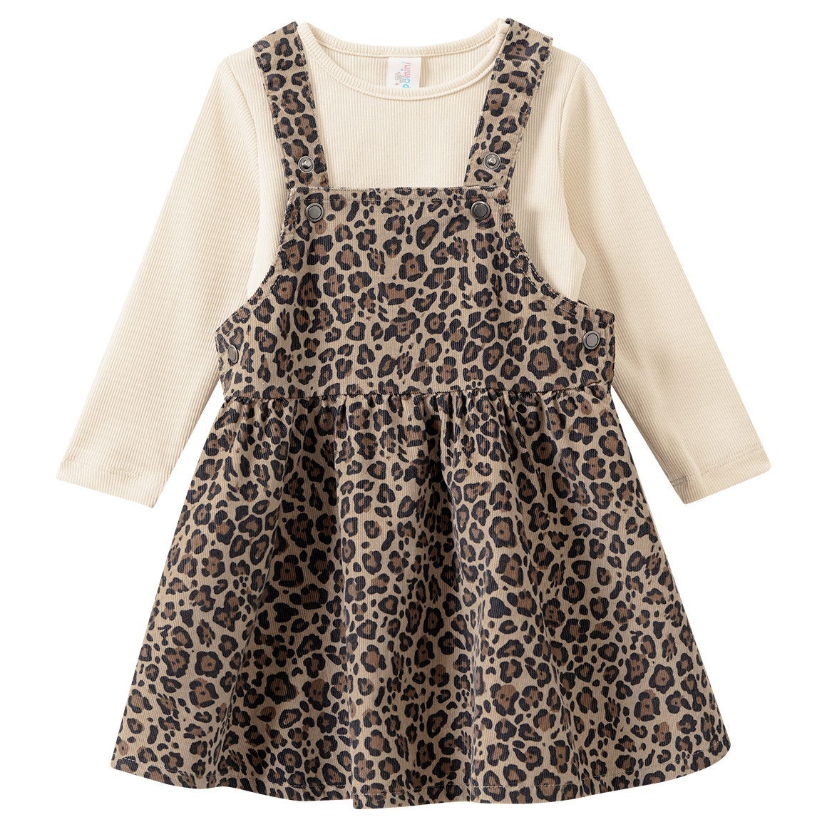 Baby Set mit Latzkleid und Shirt von Topomini