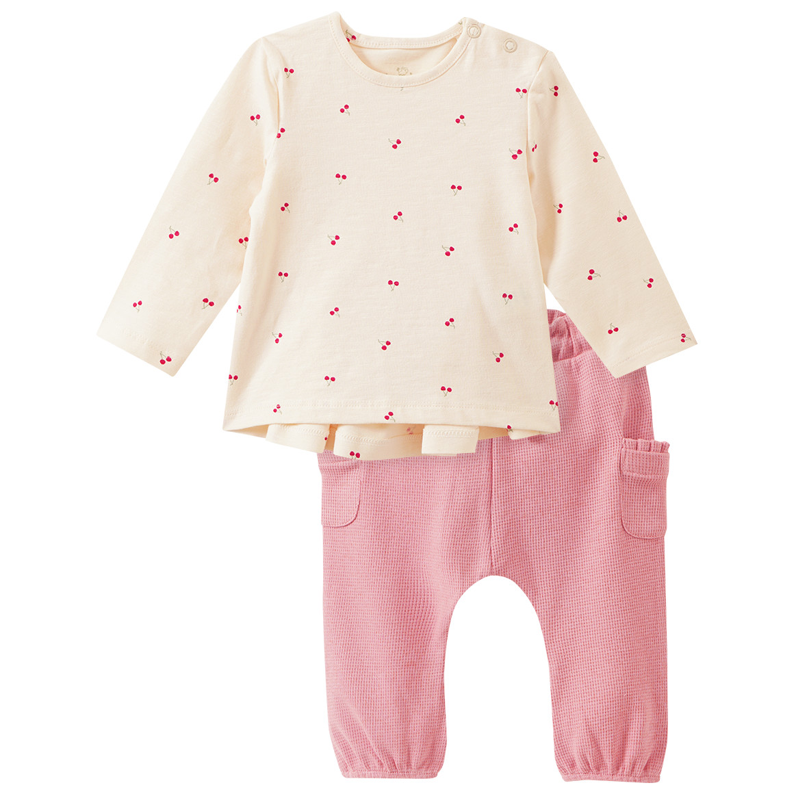 Baby Set mit Leggings und Langarmshirt von Topomini
