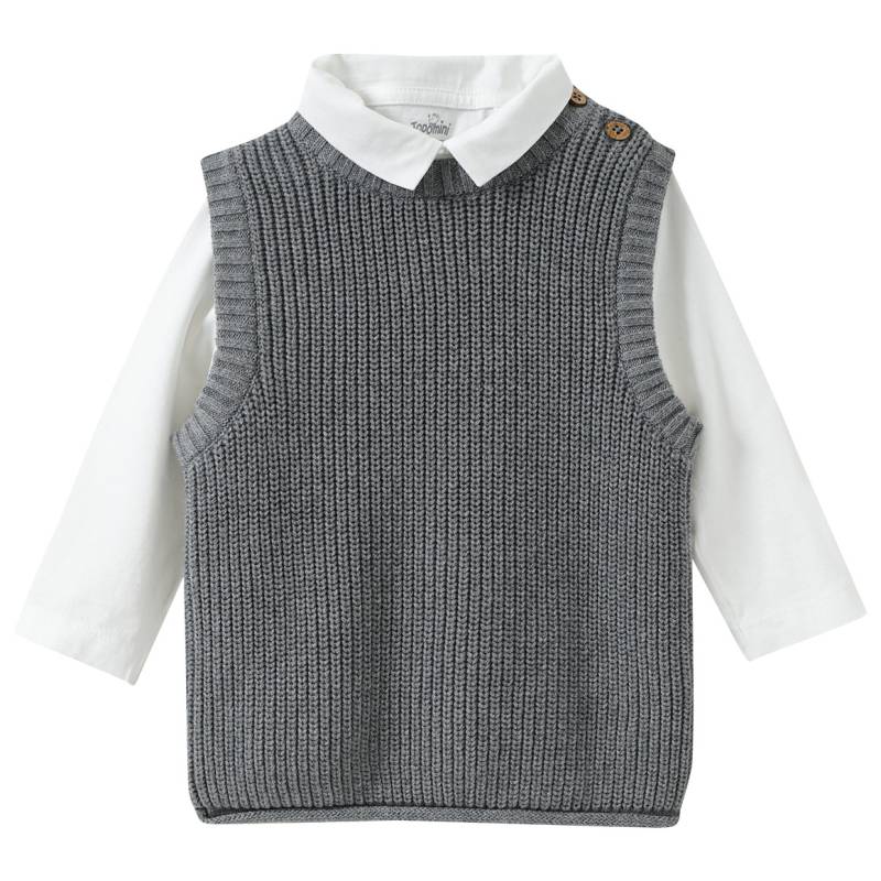 Baby Set mit Pullunder und Langarmshirt Baby Set mit Pullunder und Langarmshirt von Topomini