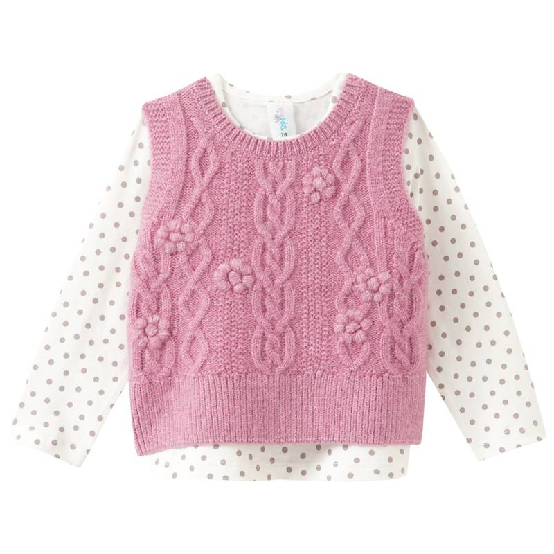 Baby Set mit Pullunder und Shirt Baby Set mit Pullunder und Shirt von Topomini