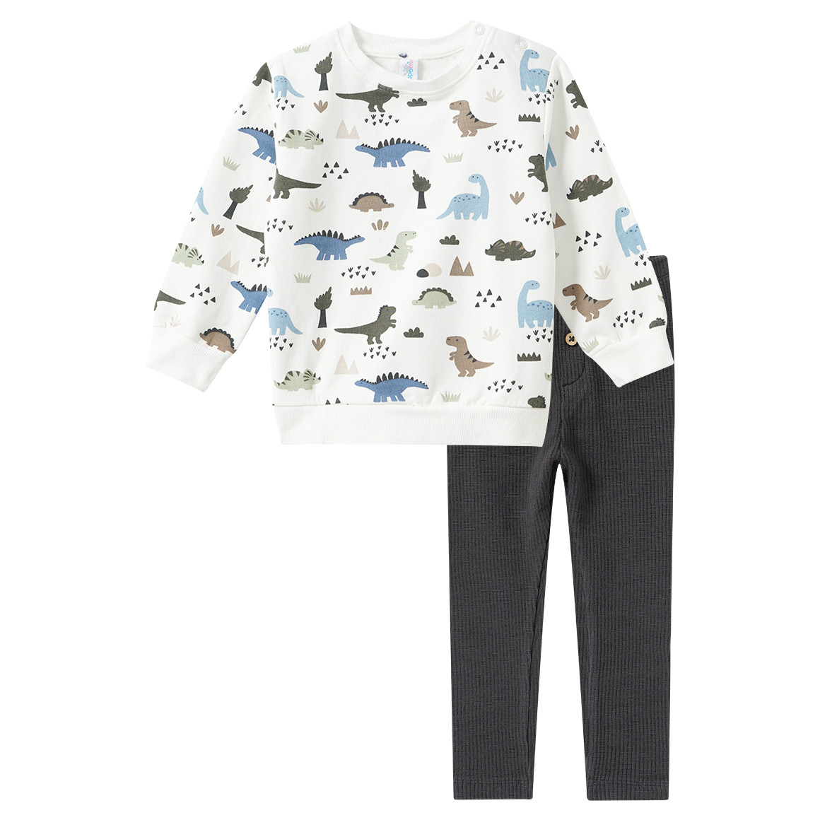 Baby Set mit Sweat und Leggings von Topomini