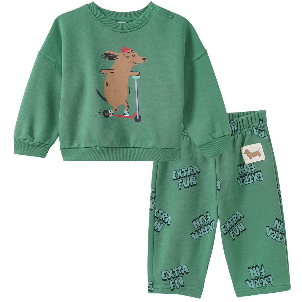 Baby Set mit Sweatshirt und Jogginghose von Topomini