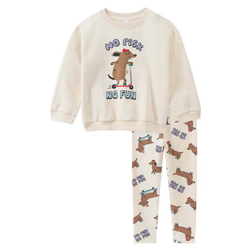 Baby Set mit Sweatshirt und Leggings von Topomini
