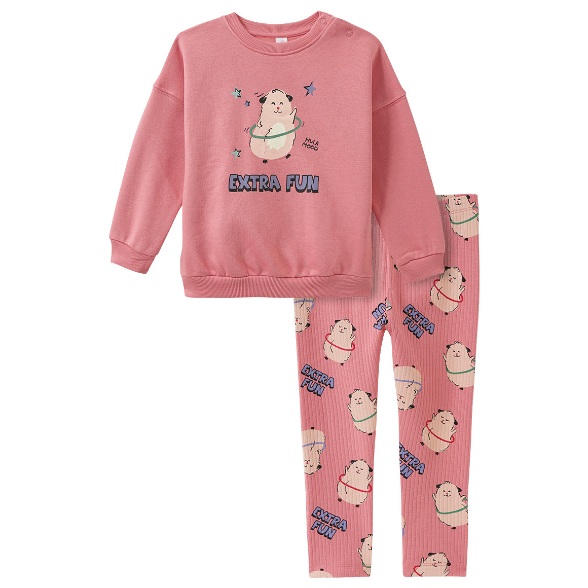 Baby Set mit Sweatshirt und Leggings Baby Set mit Sweatshirt und Leggings von Topomini