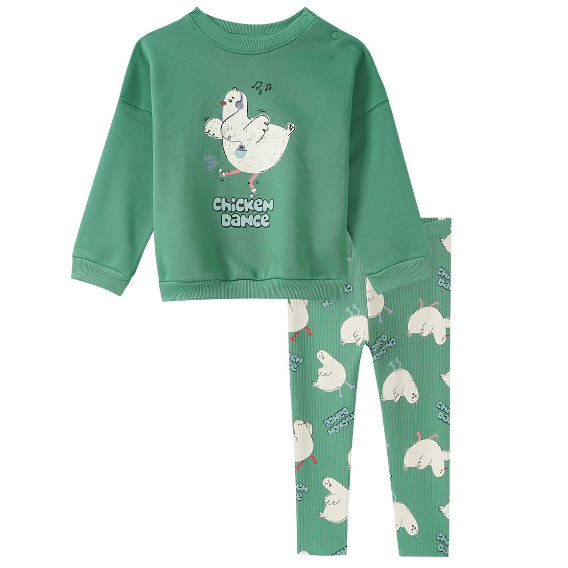 Baby Set mit Sweatshirt und Leggings Baby Set mit Sweatshirt und Leggings von Topomini