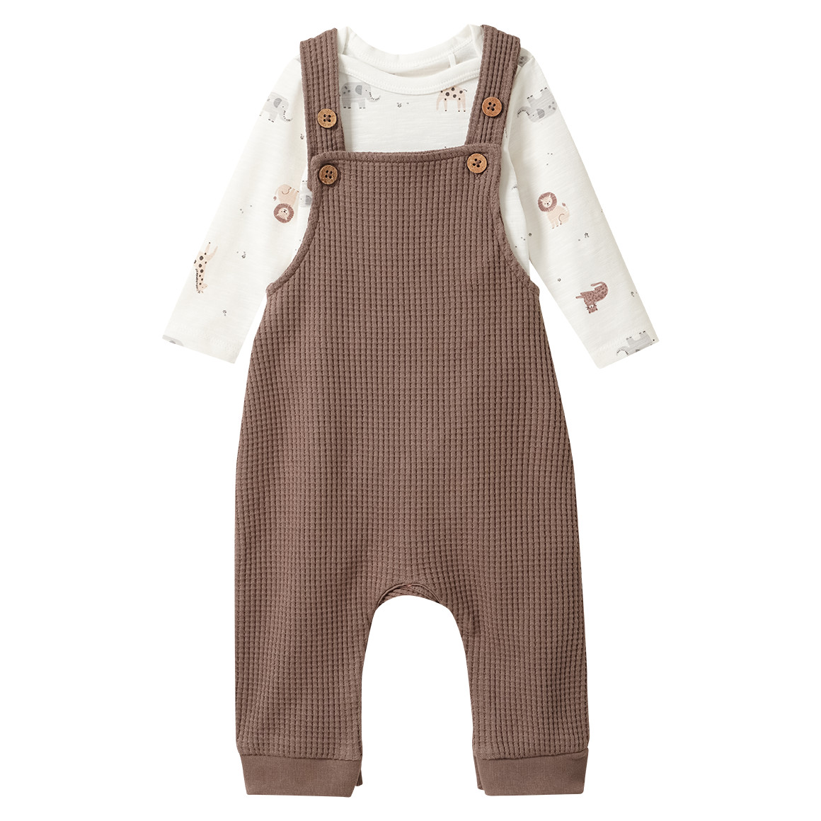 Baby Set mit Tier-Print Baby Set mit Tier-Print von Topomini