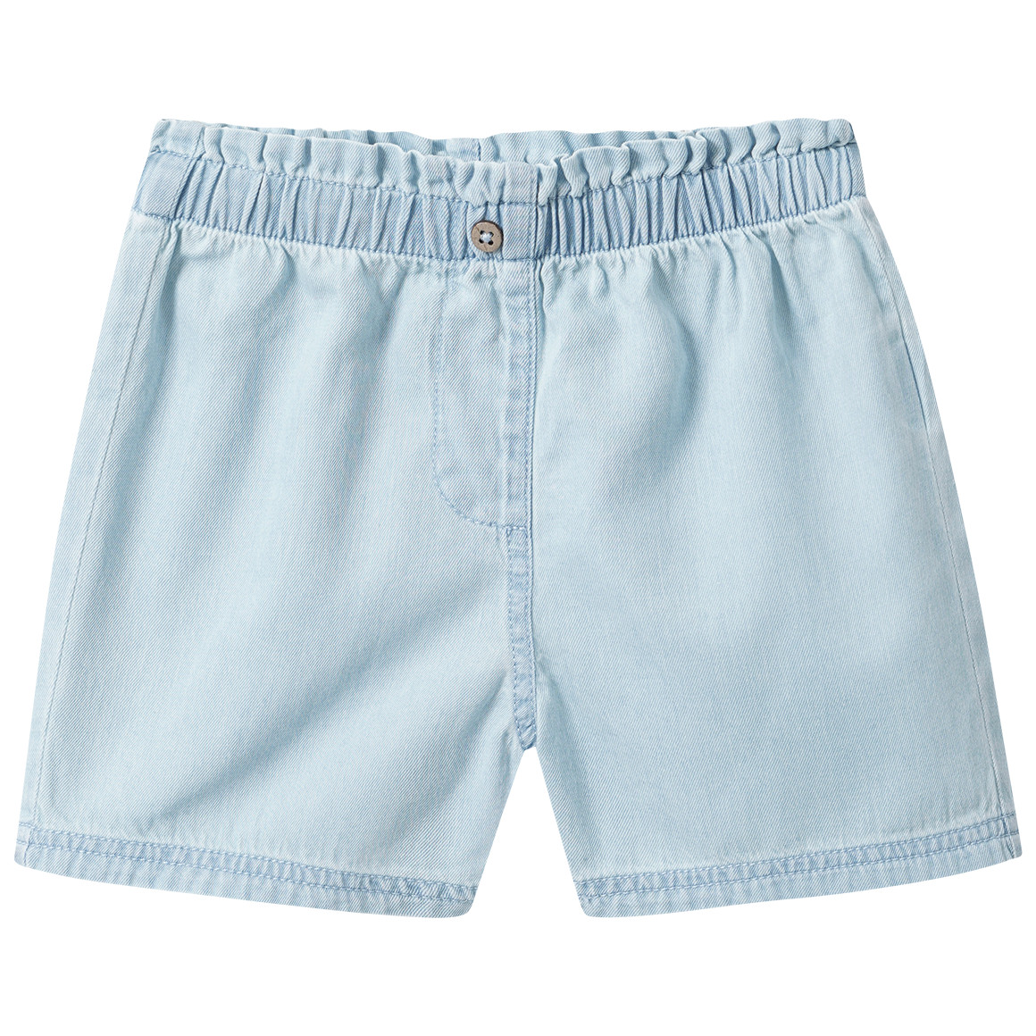 Baby Shorts aus leichtem Denim von Topomini
