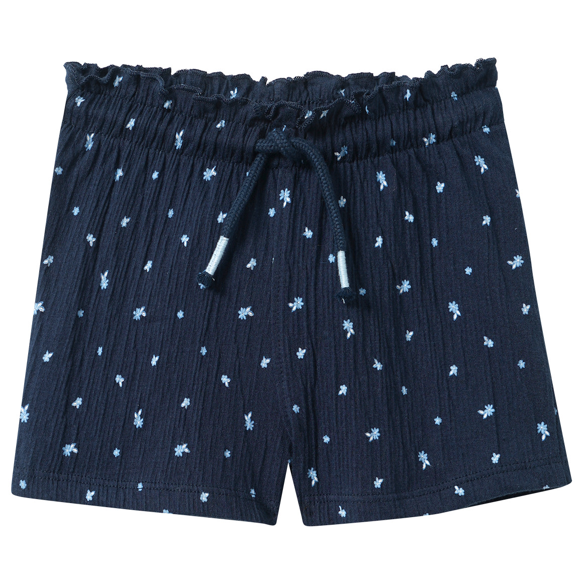 Baby Shorts in Crepp-Optik von Topomini