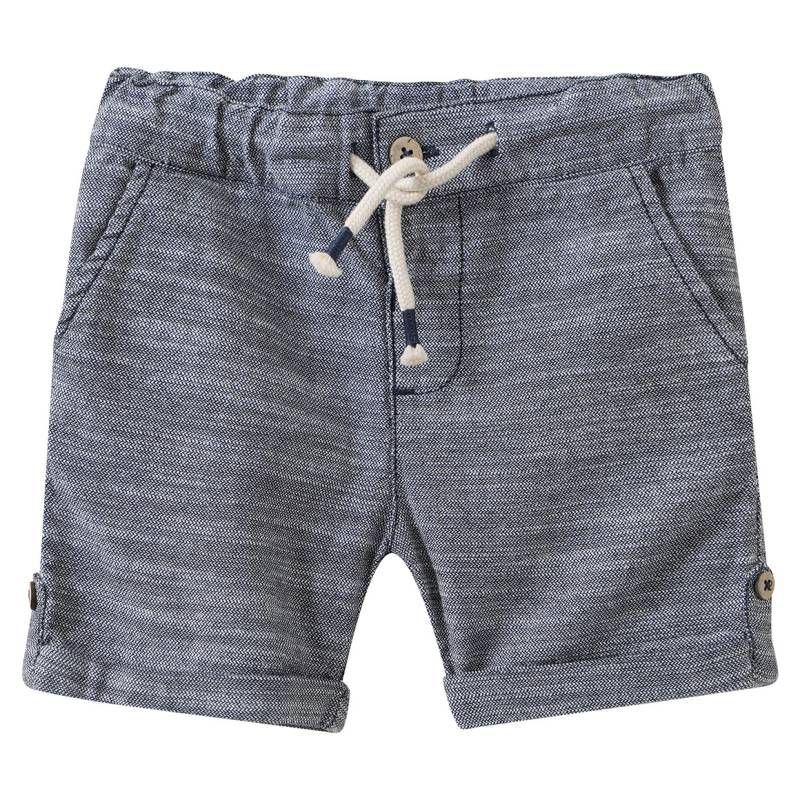 Baby Shorts in Melange-Optik Baby Shorts in Melange-Optik von Topomini