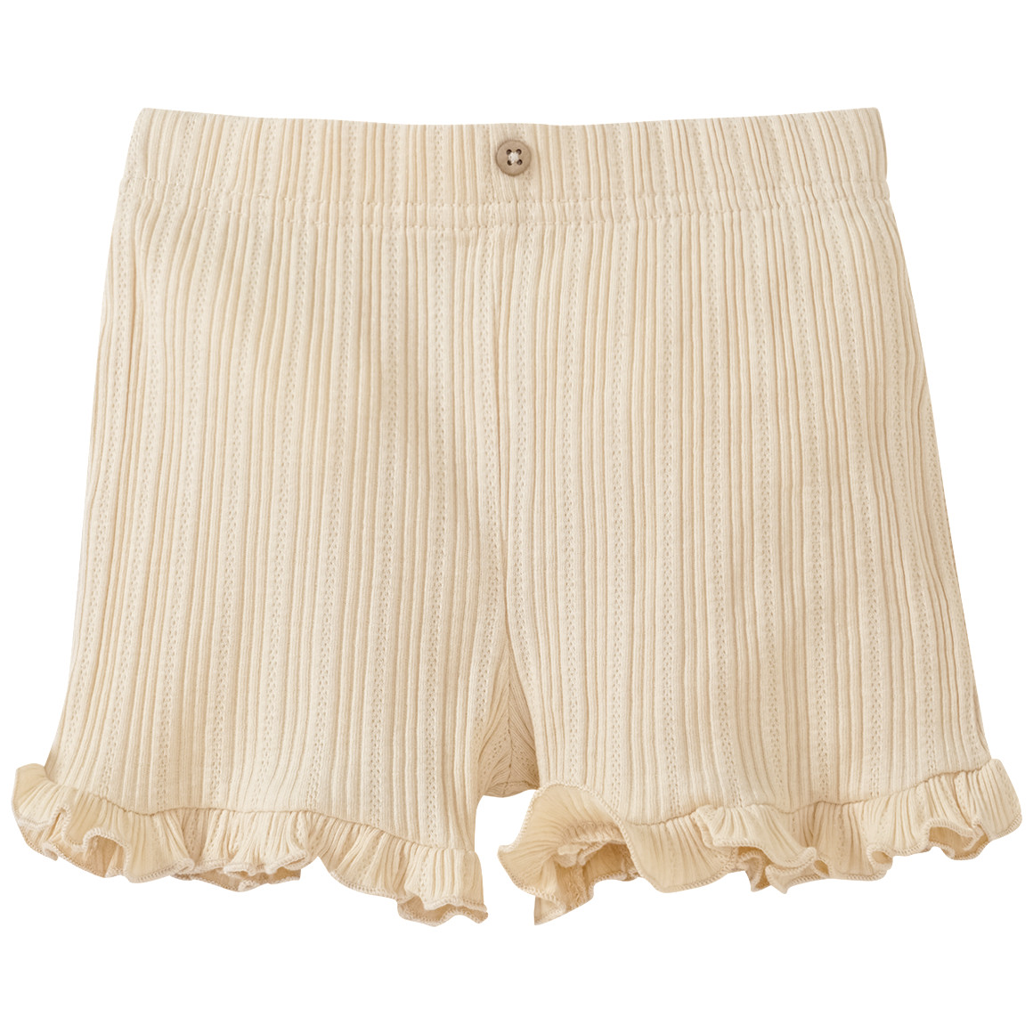 Baby Shorts mit Ajour-Muster von Topomini