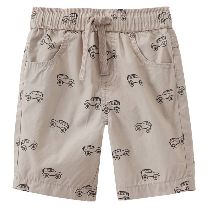 Baby Shorts mit Autos allover von Topomini