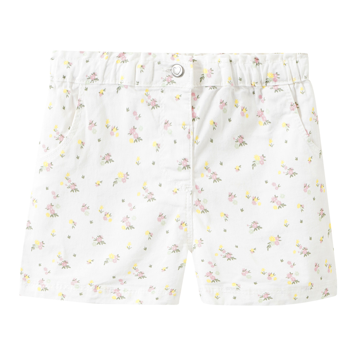 Baby Shorts mit Blümchen-Print Baby Shorts mit Blümchen-Print von Topomini