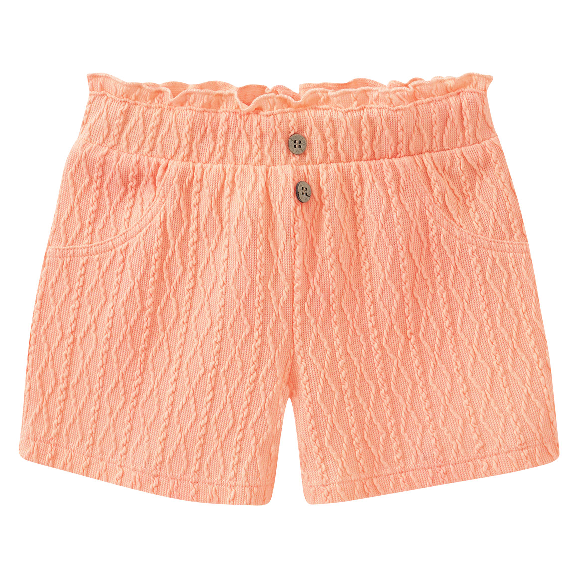 Baby Shorts mit Strukturmuster von Topomini