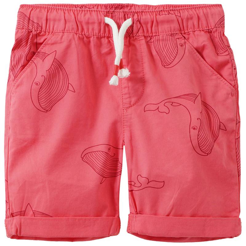 Baby Shorts mit Wal-Motiven Baby Shorts mit Wal-Motiven von Topomini