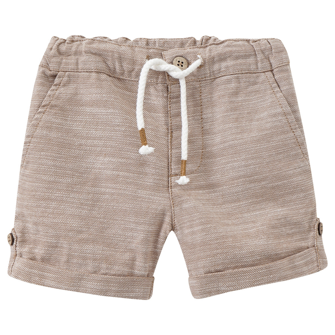 Baby Shorts mit Webstruktur Baby Shorts mit Webstruktur von Topomini