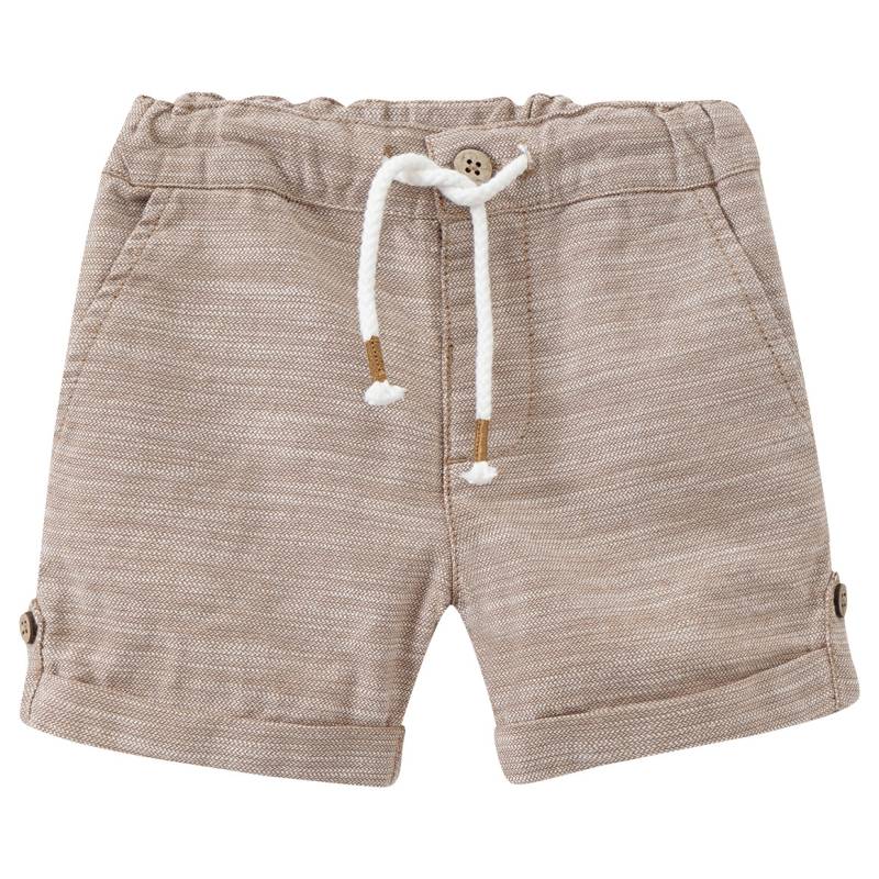 Baby Shorts mit Webstruktur von Topomini