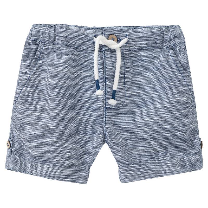 Baby Shorts mit Webstruktur von Topomini