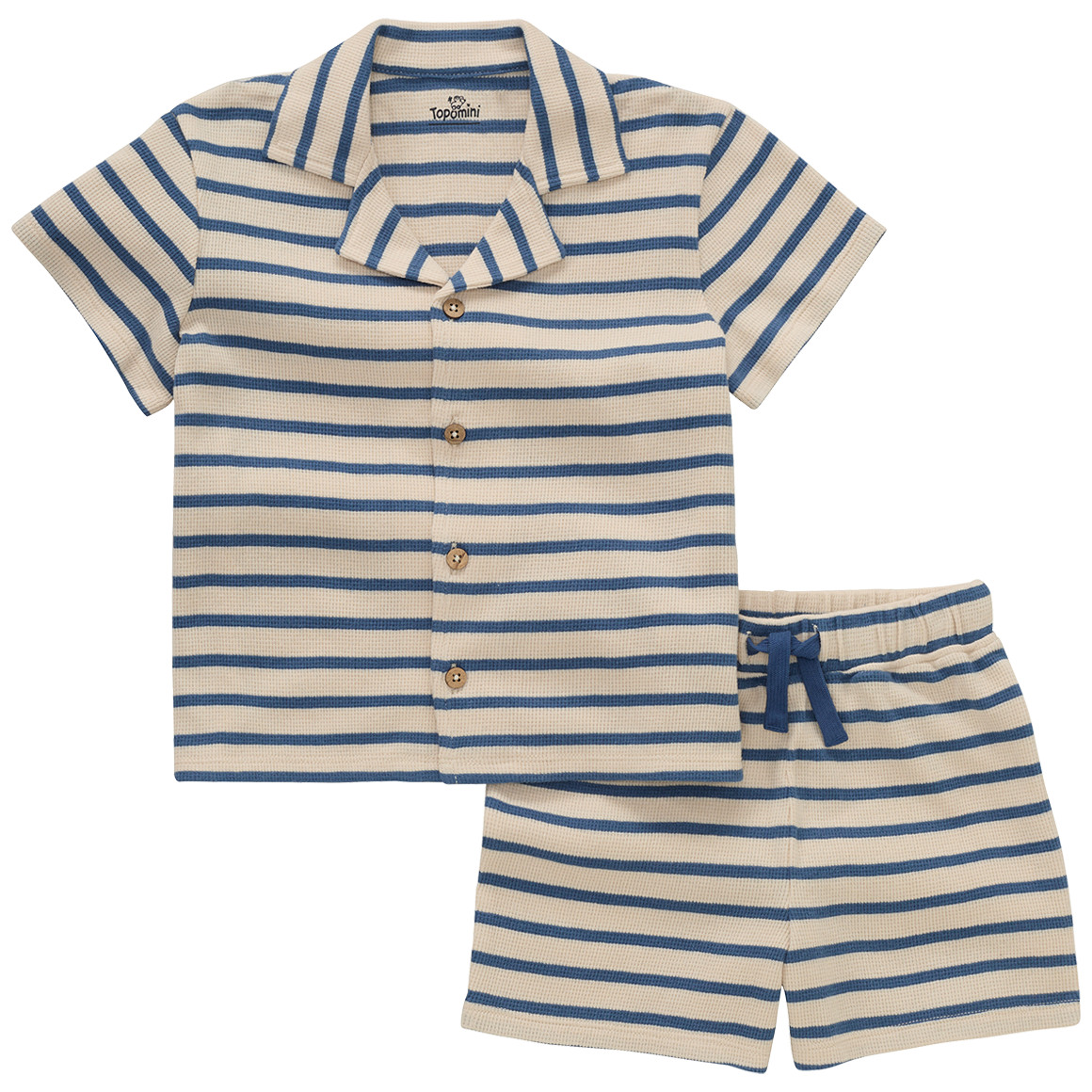 Baby Shorty im Ringel-Look Baby Shorty im Ringel-Look von Topomini